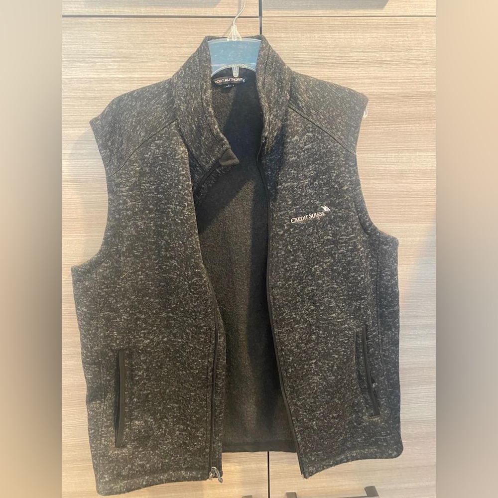 Credit Suisse banker bag vest